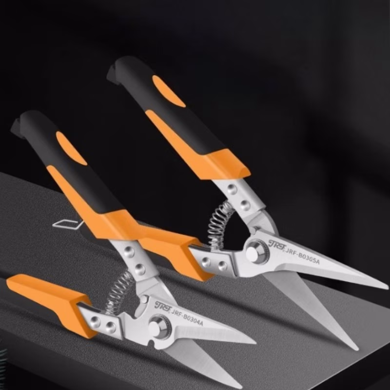 Heavy-Duty Industrial Shears with Stainless Steel Blades – Precision Metal Cutting for Workshop and DIY Projects