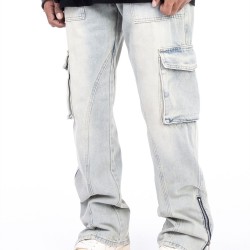American Style Jeans With Zipper