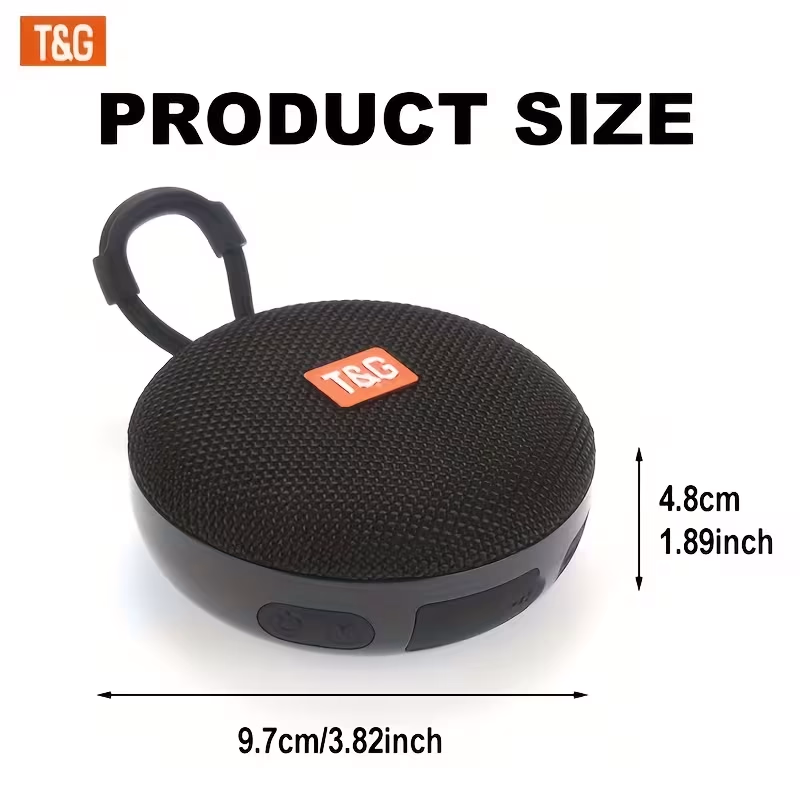 Mini Wireless Speakers – Portable Sound with Booming Bass