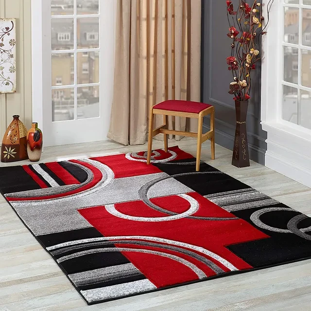 Red and Black Rugs