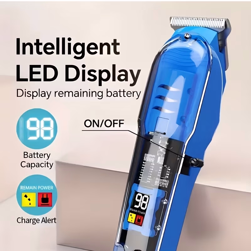 FEIYBA Professional Men's Electric Hair Clipper & Hair Cutting System – Precision Grooming for Home and Salon Use