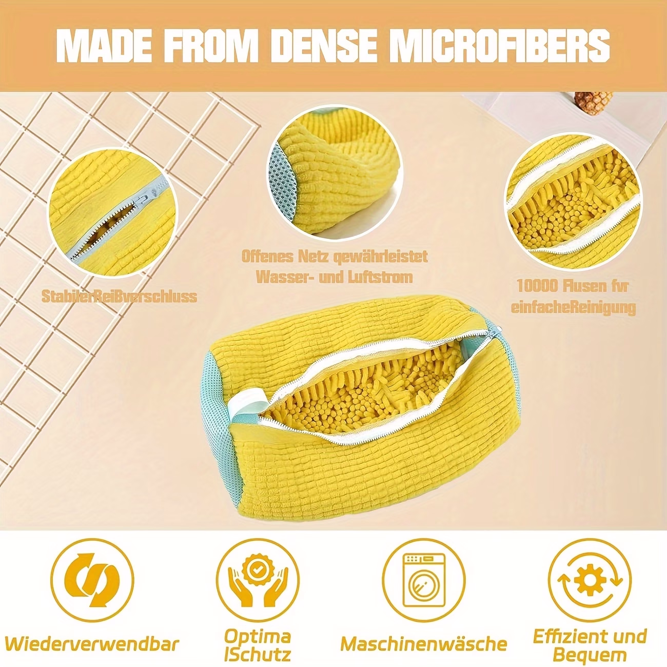 JADELOTUS 2 Pack Shoe Cleaning Bag – Protect Your Shoes in the Washing Machine