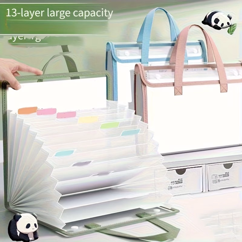 JADELOTUS Accordion File Folder with Handle – A Practical Solution for Organizing Documents
