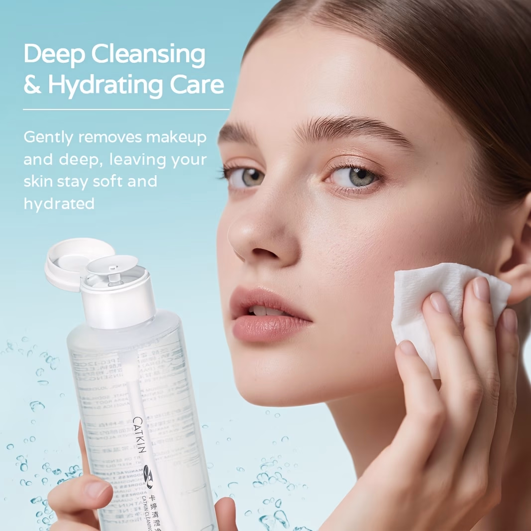 CATKIN Cleaning Makeup Remover – Gentle, Non-Irritating, Deep Cleansing for Smooth, Fresh Skin