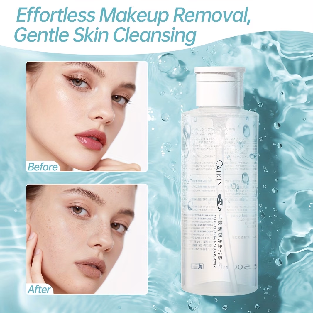 CATKIN Cleaning Makeup Remover – Gentle, Non-Irritating, Deep Cleansing for Smooth, Fresh Skin