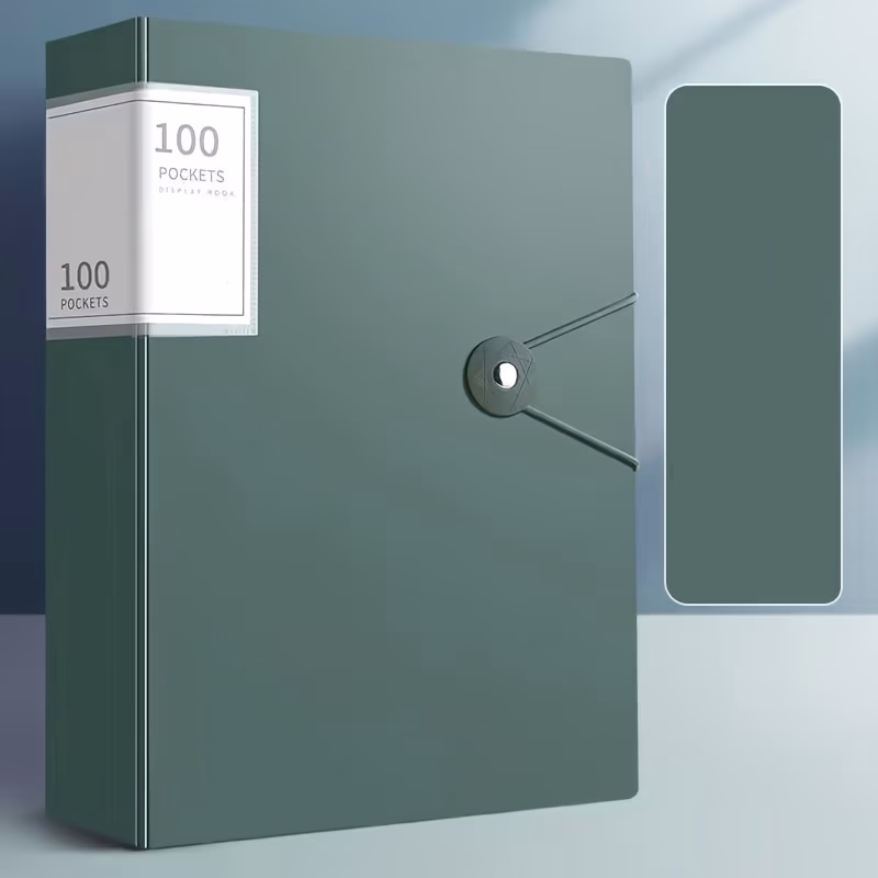 JADELOTUS 100 Transparent Pocket A4 File Organizer – Efficient and Versatile Storage for Office and School