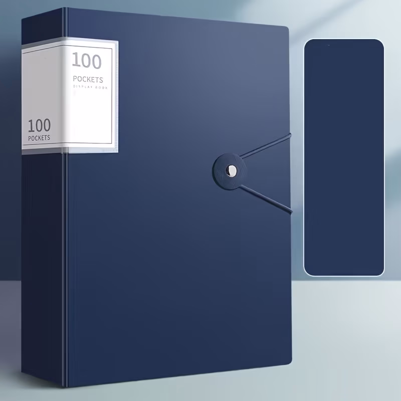 JADELOTUS 100 Transparent Pocket A4 File Organizer – Efficient and Versatile Storage for Office and School