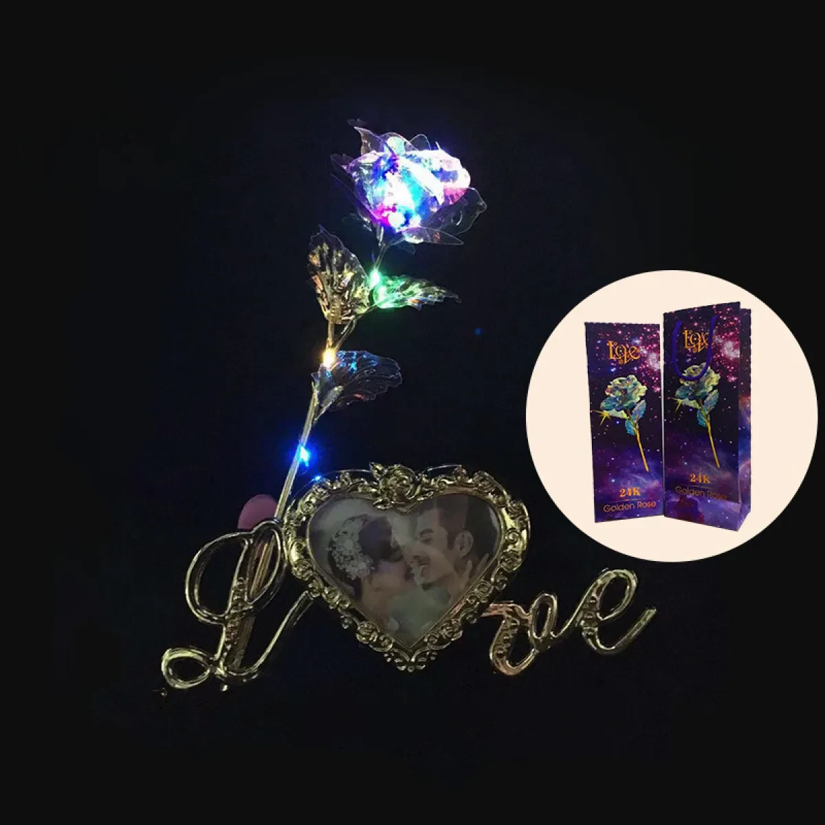 Everlasting Crystal Rose