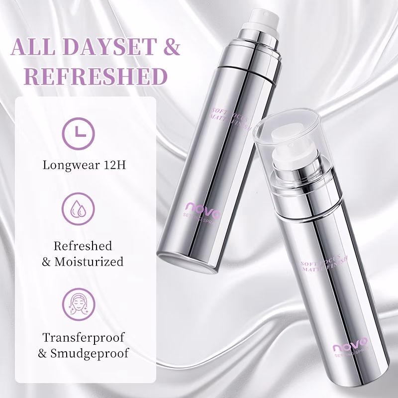 Novo Long-Lasting Setting Spray with Hyaluronic Acid and White Truffle – Hydration, Oil Control, and a Natural Finish