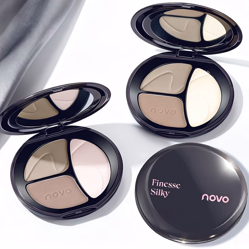 Novo Highlighter and Under Eye Highlighting Palette – Matte Finish, Waterproof, Long-Lasting, and Perfect for 3D Eye Makeup