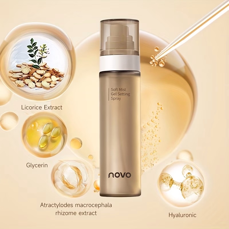 Novo Hyaluronic Acid Setting Spray – Long-Lasting Oil Control, Hydration, and Makeup Lock
