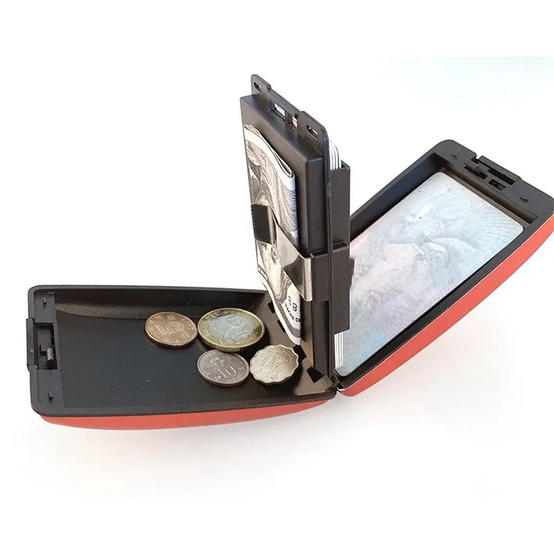 RFID Anti-theft Aluminum Wallet Clip