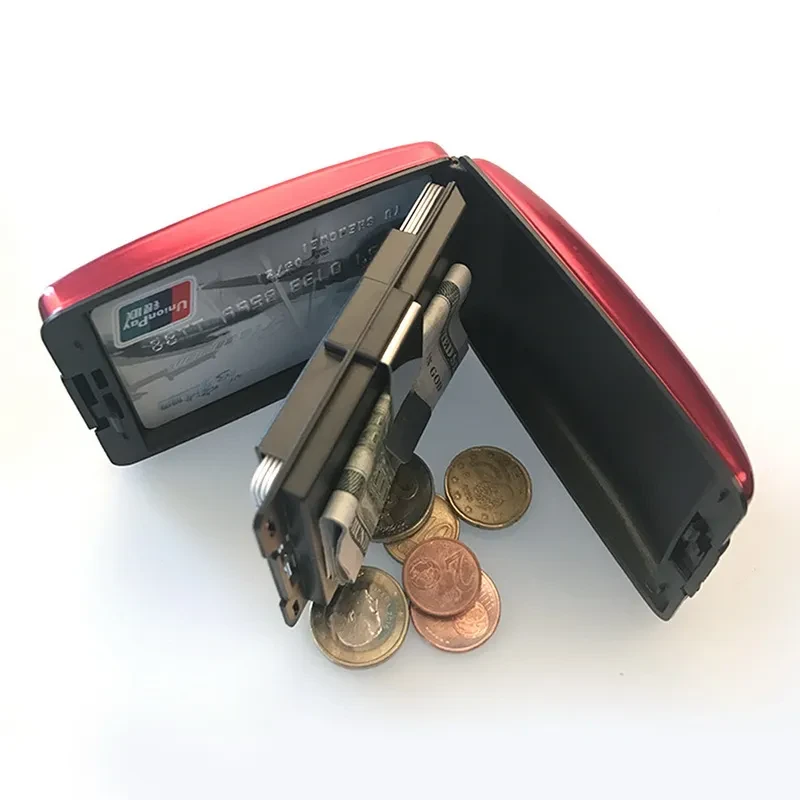 RFID Anti-theft Aluminum Wallet Clip