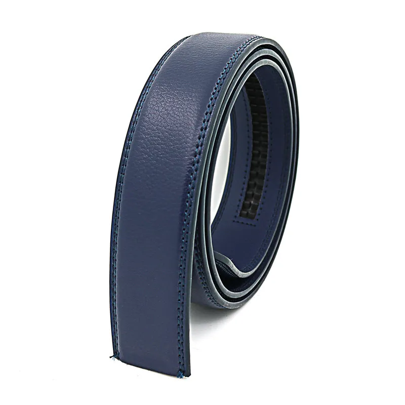Leather Belt without Buckle
