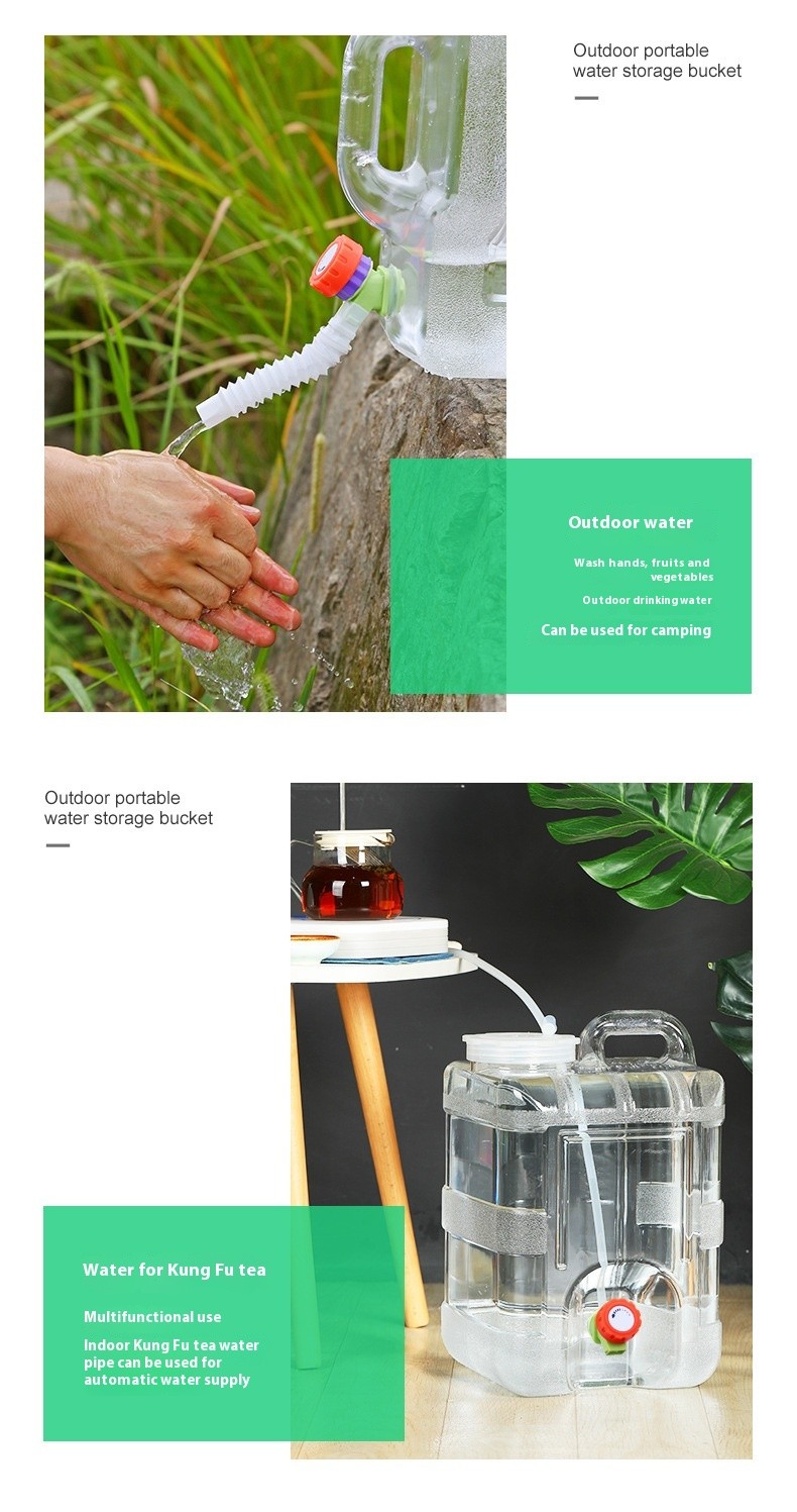 Water Container with Tap