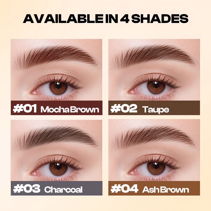 COLORKEY Contour Sketch Eyebrow Pencil – Dual Tip with Brush, Long-Lasting Smudge-Proof Formula, Precise Tip, Brow Shaping, Defined Eyebrows, Even Application, Smooth and Precise, Portable Design