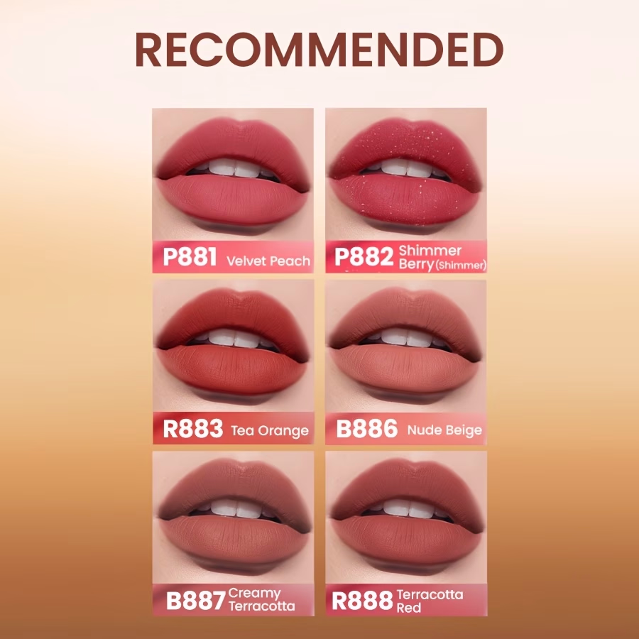 COLORKEY Long-Lasting Serum Lip Gloss – Waterproof, Moisturizing, Smooth, Lightweight Non-Stick Cup Lip Stain, Reduces Fine Lines, Nourishing, Liquid Lipstick for Daily Wear