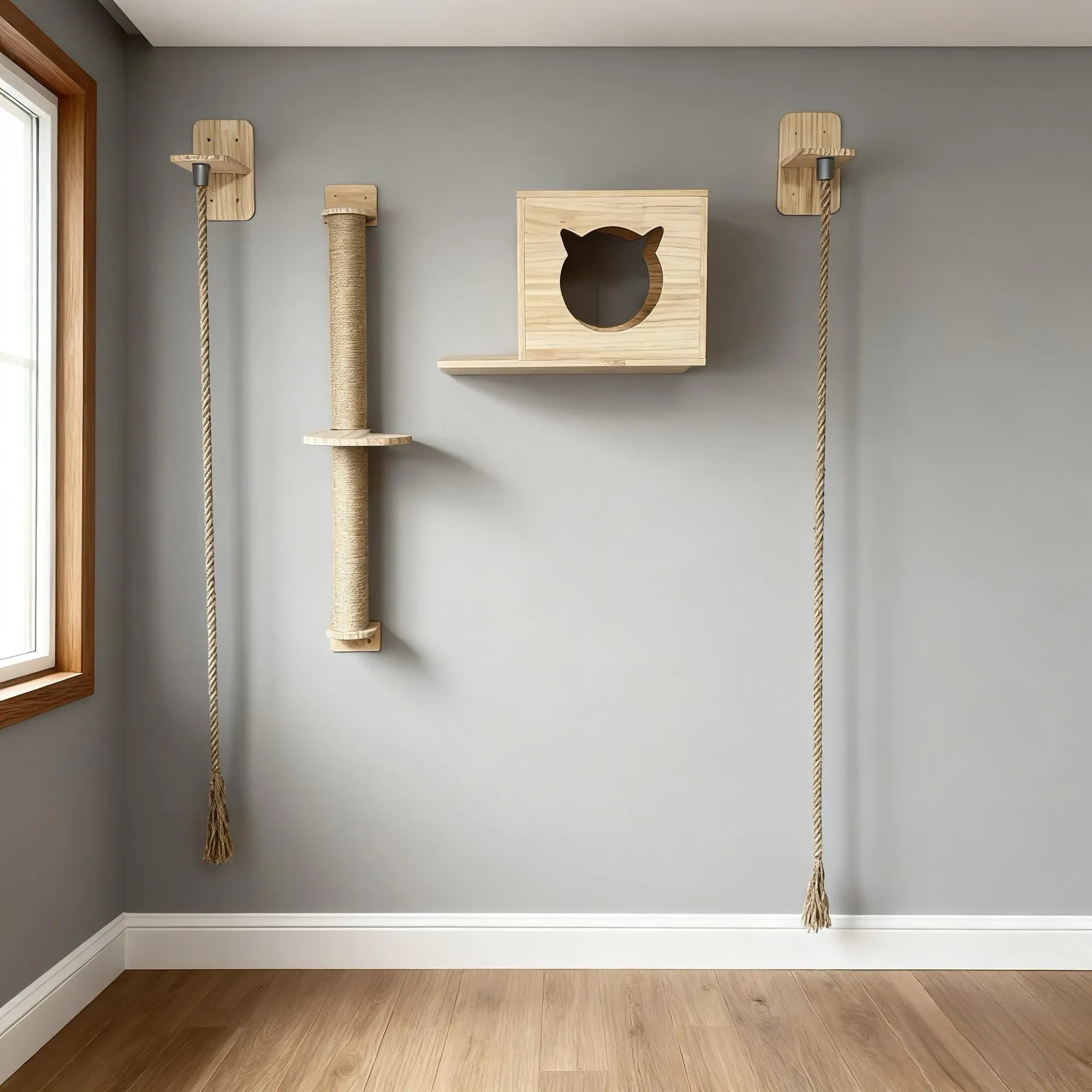 Cat Tree House Scratching Post