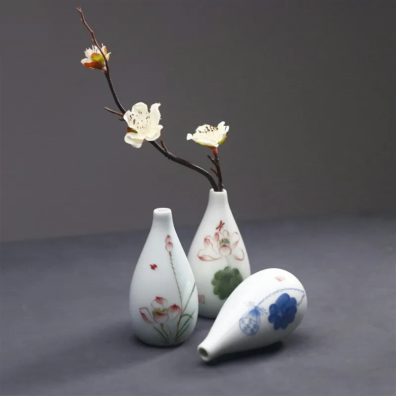 Ceramic Hand Painted Vases