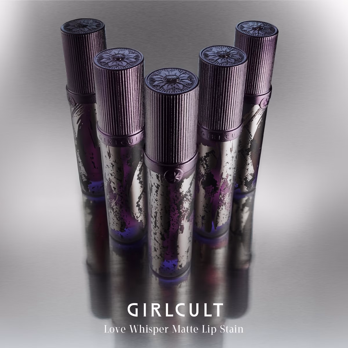 GIRLCULT Purple-black Shimmer Lip Cream – Bold, Matte, and Long-lasting Lipstick