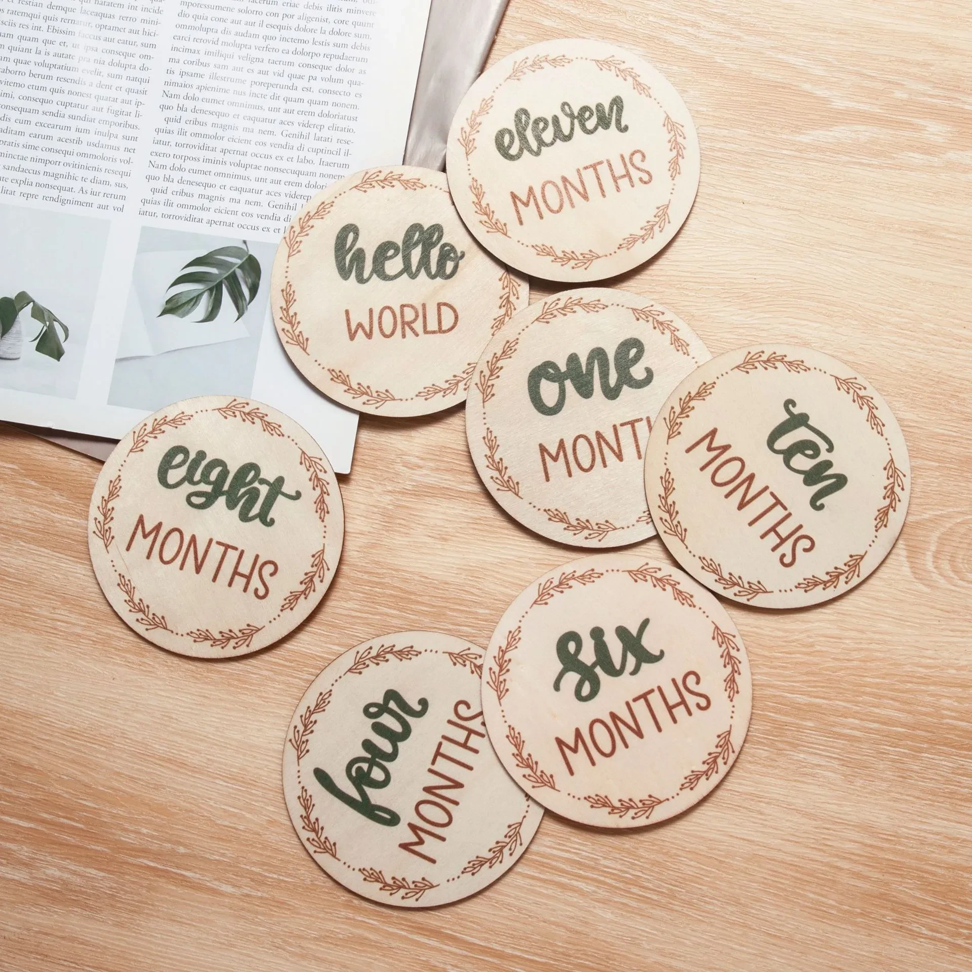 Baby Milestone Cards