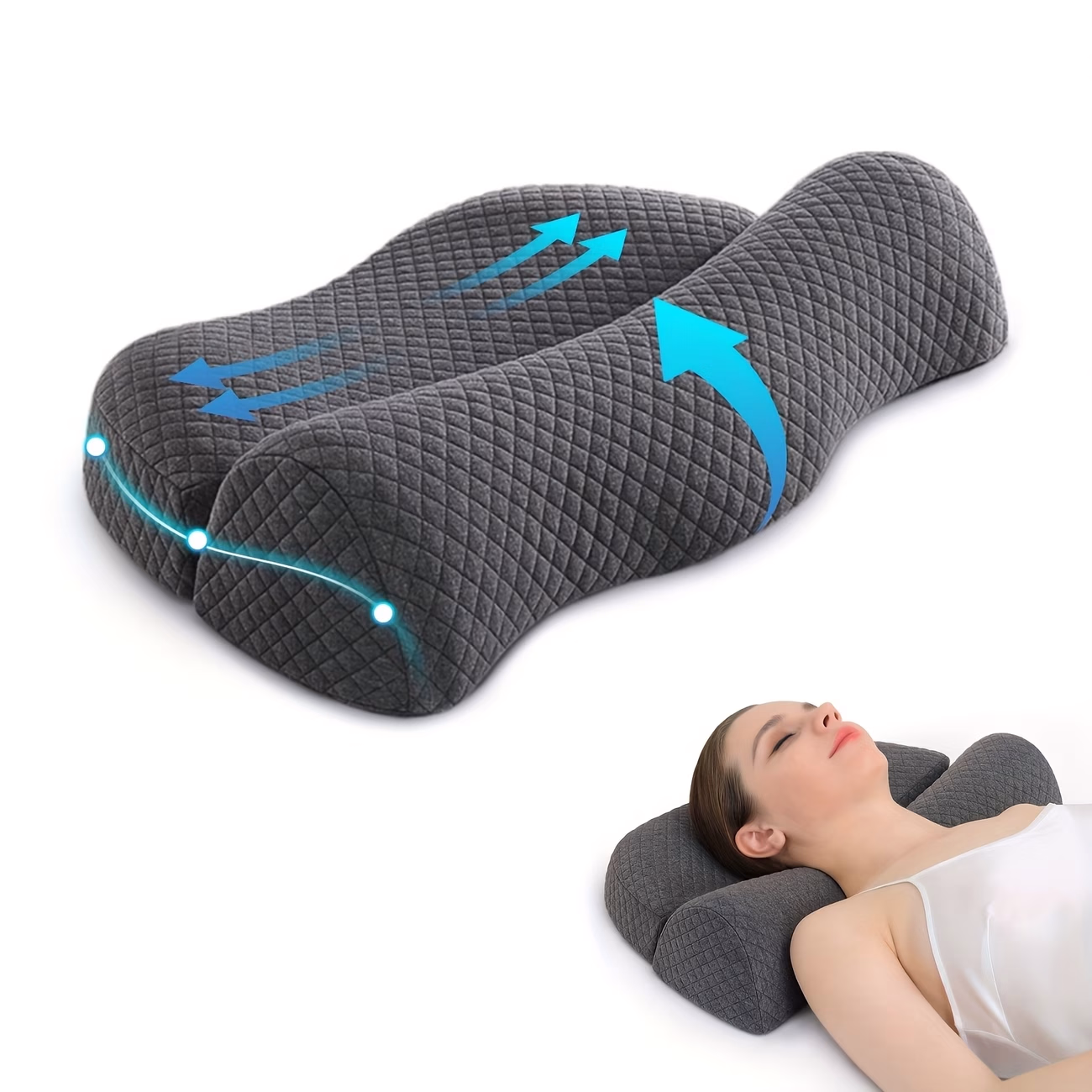 Neck Pillows – Contour Pillows for Neck and Shoulder Support