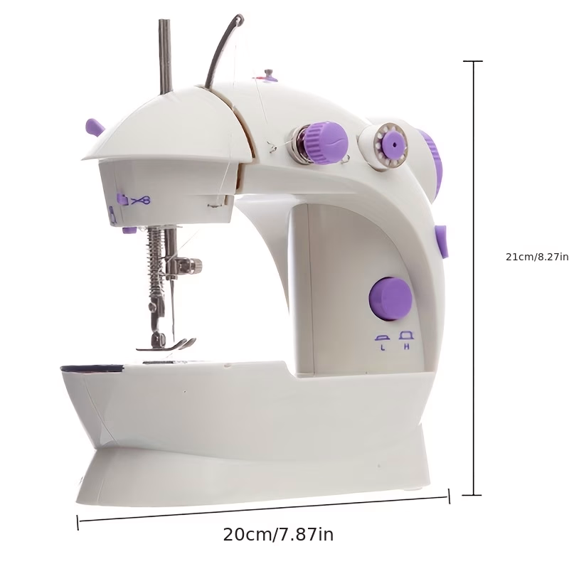 Portable Electric Sewing Machine with Night Light – Compact Sewing Machine for Beginners