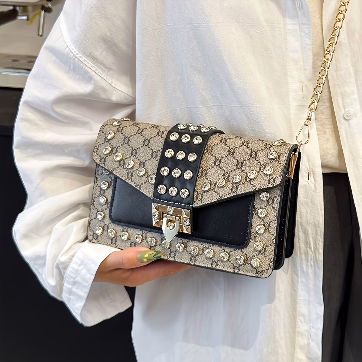 LABOONOO Fashionable, Trendy, Versatile Large-Capacity Women's Bag – Shoulder & Crossbody Bag