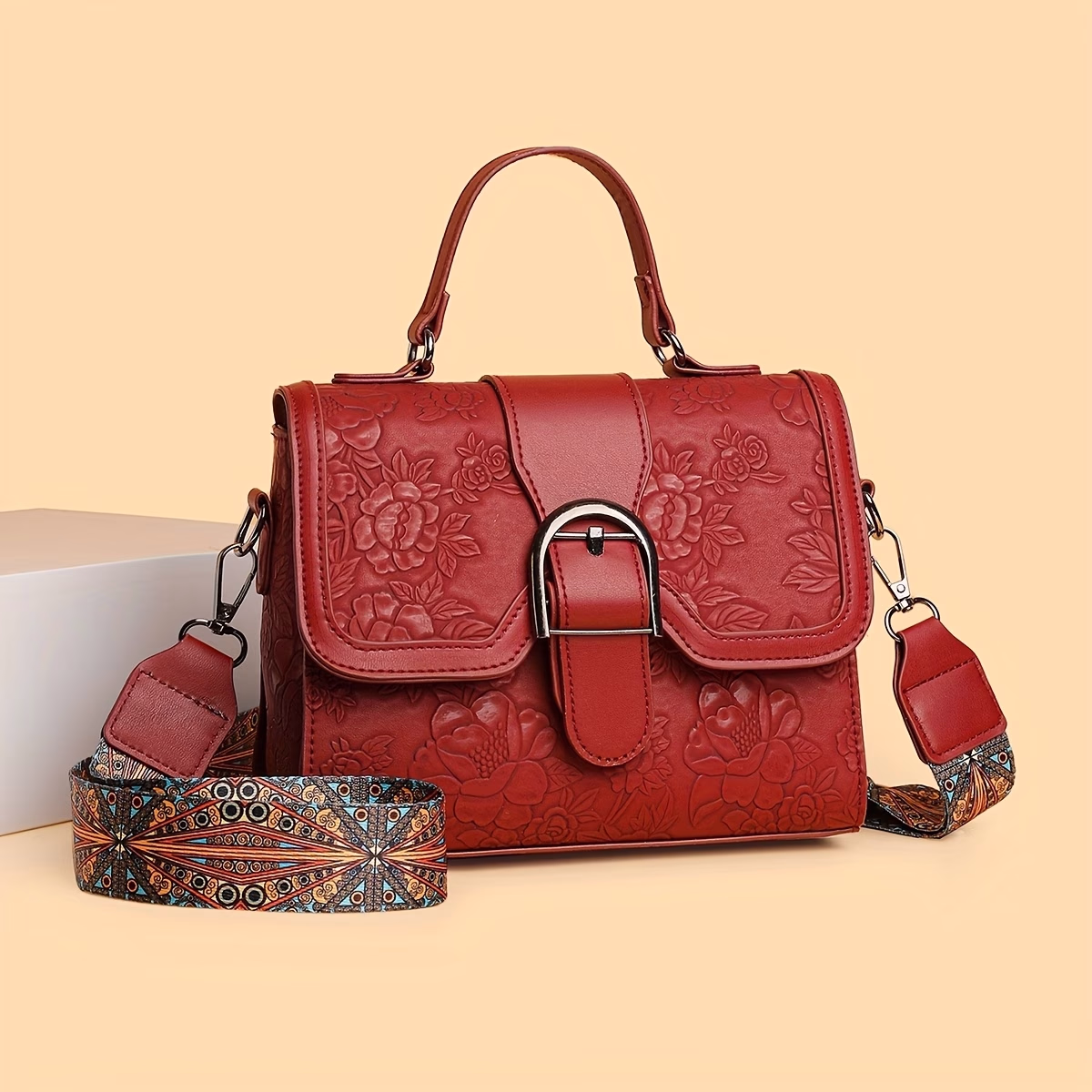 LABOONOO Fashionable Casual Versatile Handbag Crossbody Bag – Niche Foreign Style Light Luxury Shoulder Bag