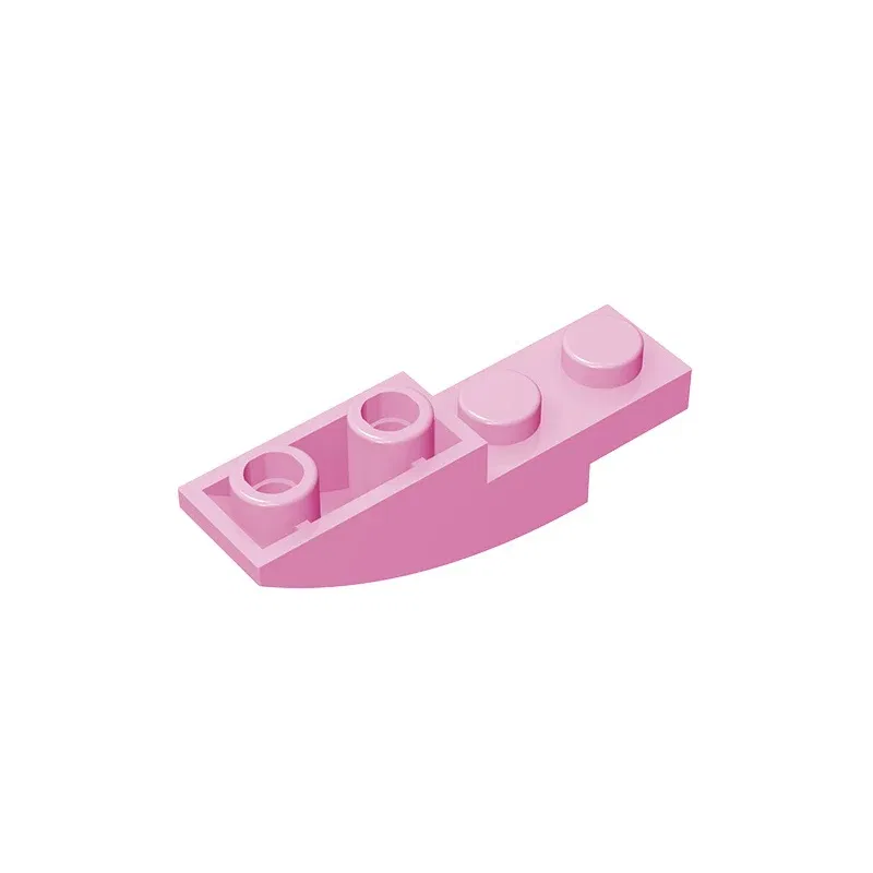 Color: black - Gobricks GDS-731 BRICK 1X4X1 INV. BOW compatible with lego 13547 children's DIY Educational Building Blocks Technical