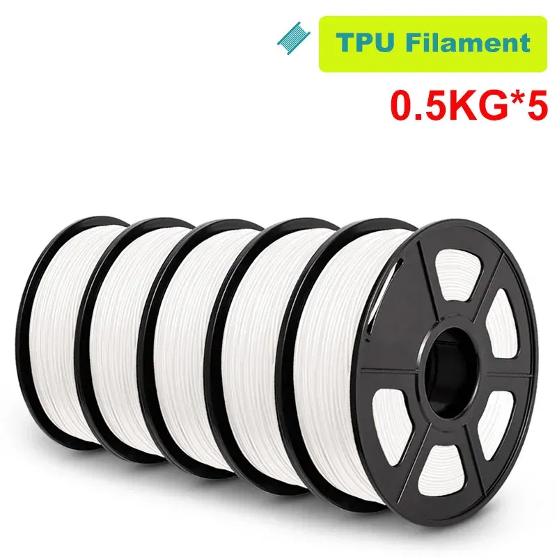 Color: Lanvender, Ships From: CHINA - Top 3D Filament PETG/EASY ABS/TPU/ASA Filamnet 1.75mm 5Roll 1KG(TPU 0.5KG/Roll) 3D Printer Filament for 3D Printer