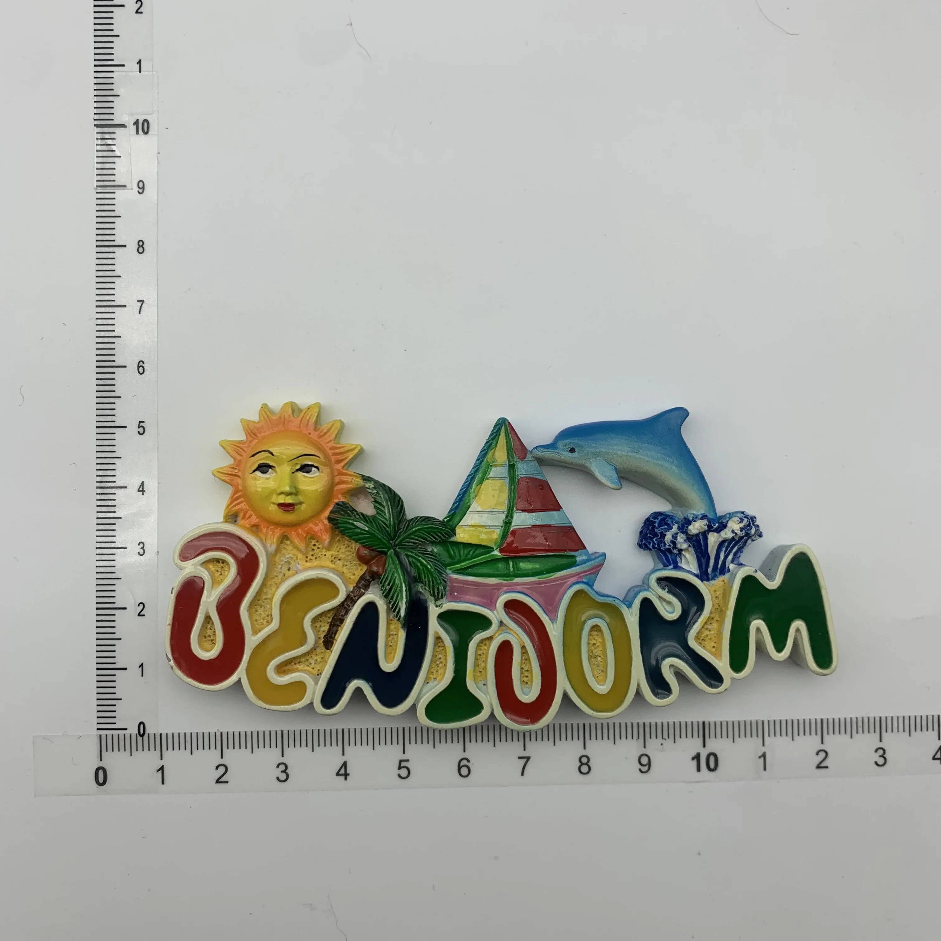 Color: PURPLE - Special Offer Spain Torrevieja Benidorm Ukraine Tourist Souvenirs Refrigerator Magnetic Stickers Travel collection Gift