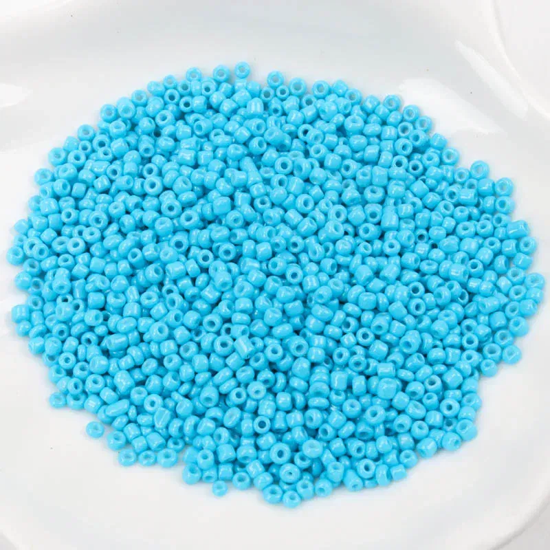 Color: Yellow, Item Diameter: 3mm - 150-1000pcs 2/3/4mm Charm Czech Glass Seed Beads DIY Bracelet Necklace Beads For Jewelry Making DIY Earring Necklace