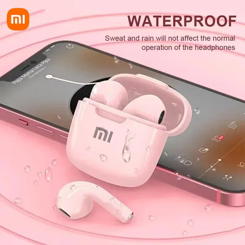Color: Pink, Ships From: CHINA - XIAOMI Bluetooth 5.3 Headphones A2 Pro Wireless Earbuds Waterproof In Ear Earphones Sports Headest With Mic For Phone Workout