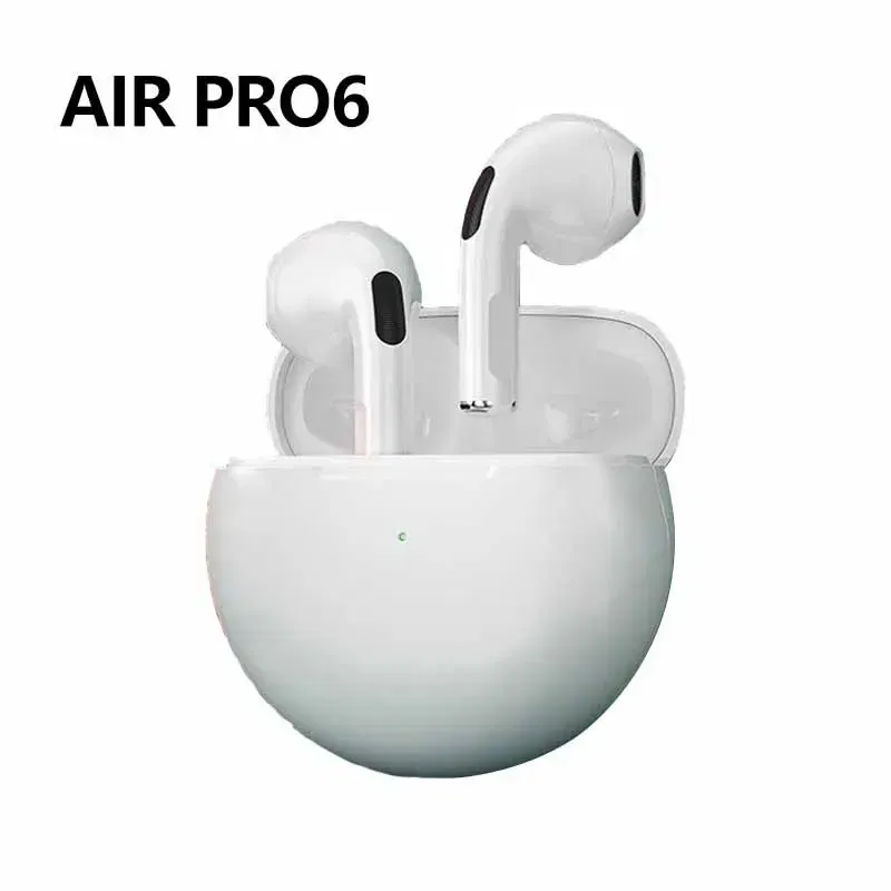 Color: Black - Original Air Pro 6 TWS Wireless Bluetooth Earphones Headphones Mini Earpone Headset For Xiaomi Android iPhone Earbuds