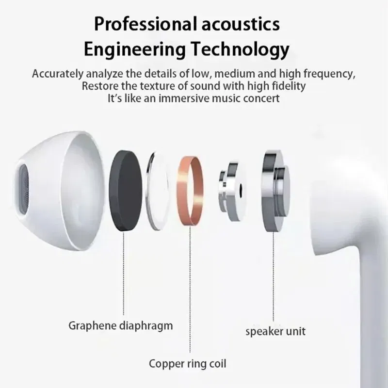Color: Black - Original Air Pro 6 TWS Wireless Bluetooth Earphones Headphones Mini Earpone Headset For Xiaomi Android iPhone Earbuds