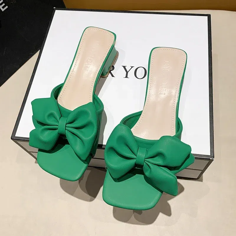 Color: Grape, Shoe Size: 35 - Large Size Women's Shoes 35-42 Summer Outer Wear Flat Slippers Wide Sandals Slippers Rhinestone Fashion Home Slippers