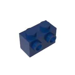 Color: Brown - MOC PARTS DIY GDS-634 BRICK 1X2 W. 2 KNOBS compatible with lego 11211 children's toys Assembles Building Blocks Technical