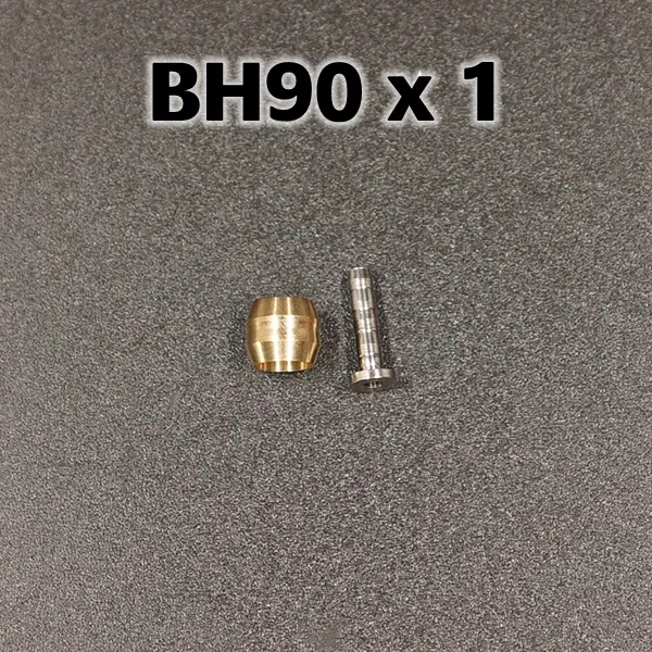 Color: WHITE - ZRACE Insert Set for SM-BH90 / SM-BH59 Brake Hose (OLIVE + Insert-Pin) hydraulic hose inserts hose fitting for BH59 BH90 hose