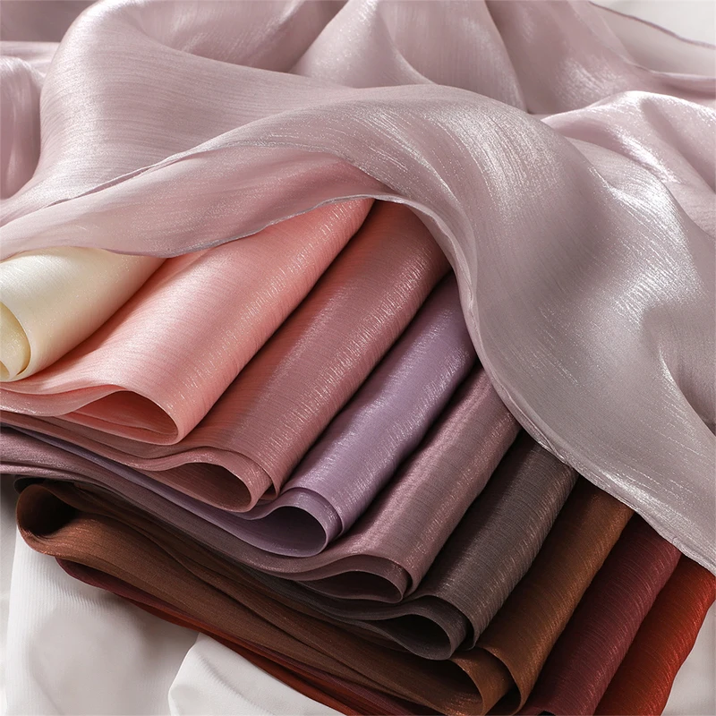 Color: Light Coffee - Solid Luxury Fashion Women Hijab Scarf Long Silk Soft Slippy Comfortable Scarves Shawl Muslim Neckerchief Outdoors Bandanna