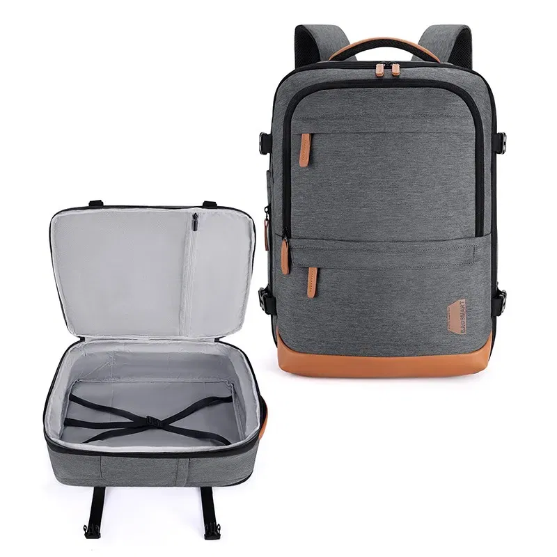 Color: black, Size: 12 inches, Ships From: CHINA - BAGSMART 40L Travel Backpack Expandable Laptop Bag Waterproof Multifunctional School Business Bag luggage Bags Suitcases travel