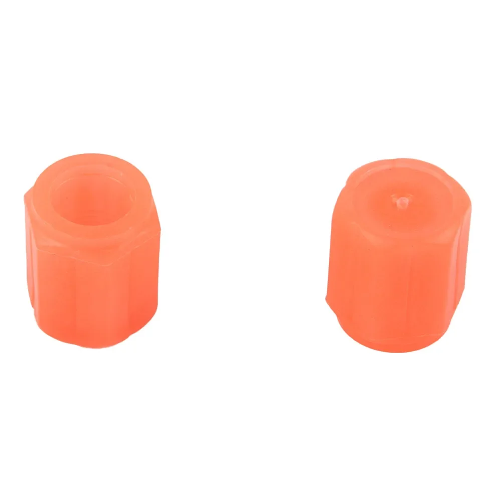 Color: Dark Grey, Ships From: CHINA - 4 PCS/Set Valve Covers Yellow Blue High-quality Luminous Bike Tire Valve Stem Cap Car Tire Valve Cap Orange Pink