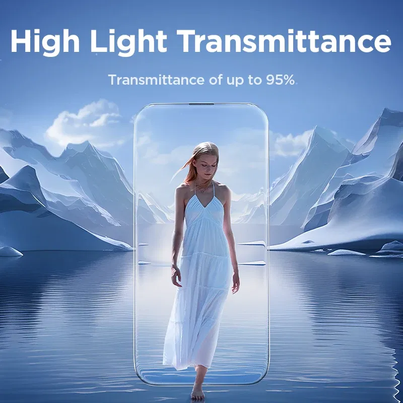 Bundle: Bundle11, Material: High Definition - Joyroom 3/2/1PCS Full Screen HD Glass For iPhone 16 Pro Max HD Tempered Glass Screen Protector For iPhone 15 14 13 Pro Max