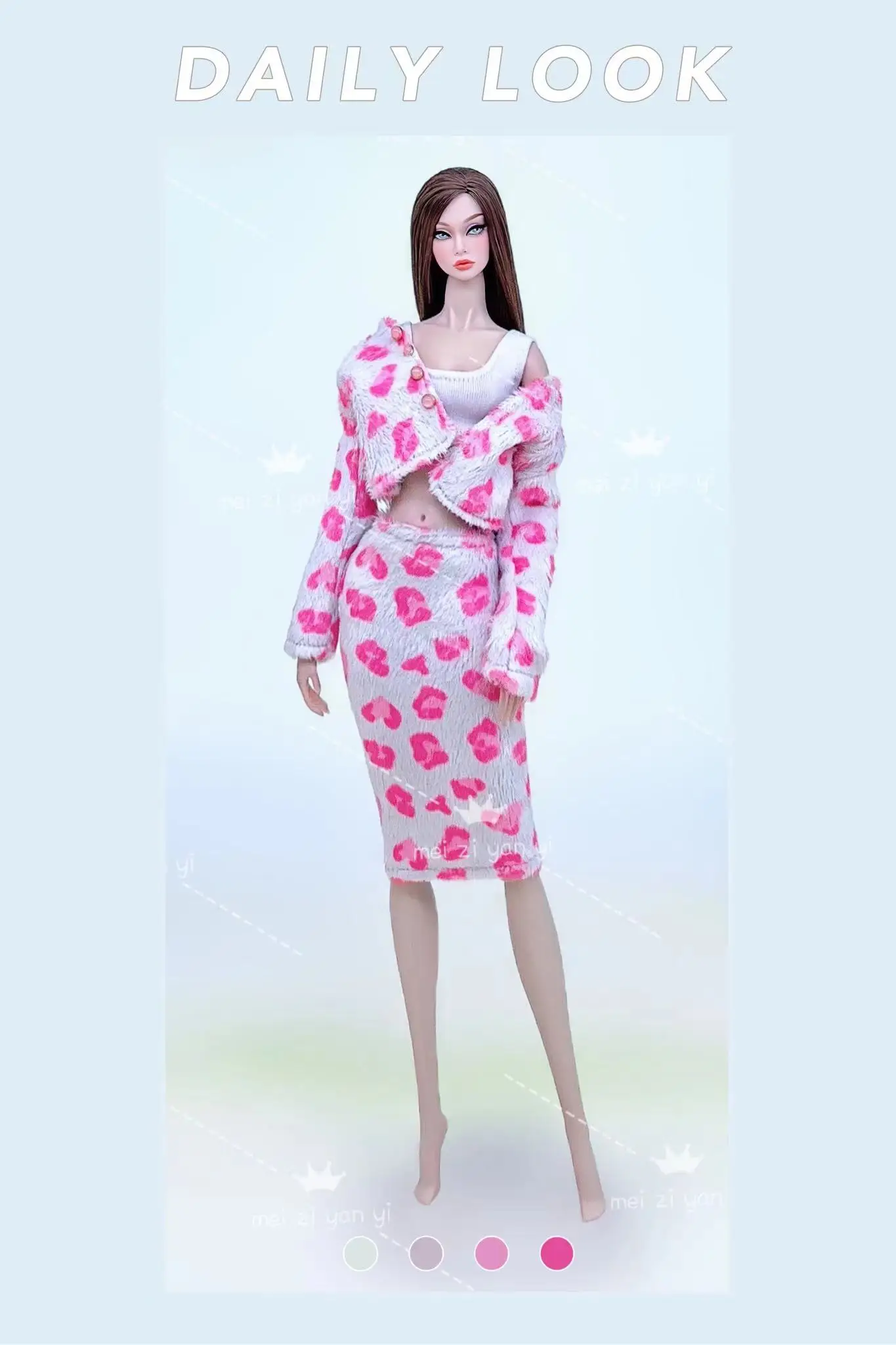 Color: Clear - Dress for barbie accessories clothing clothes fashionistas Princes cosplay costume for barbie clothes set girls birthday toys