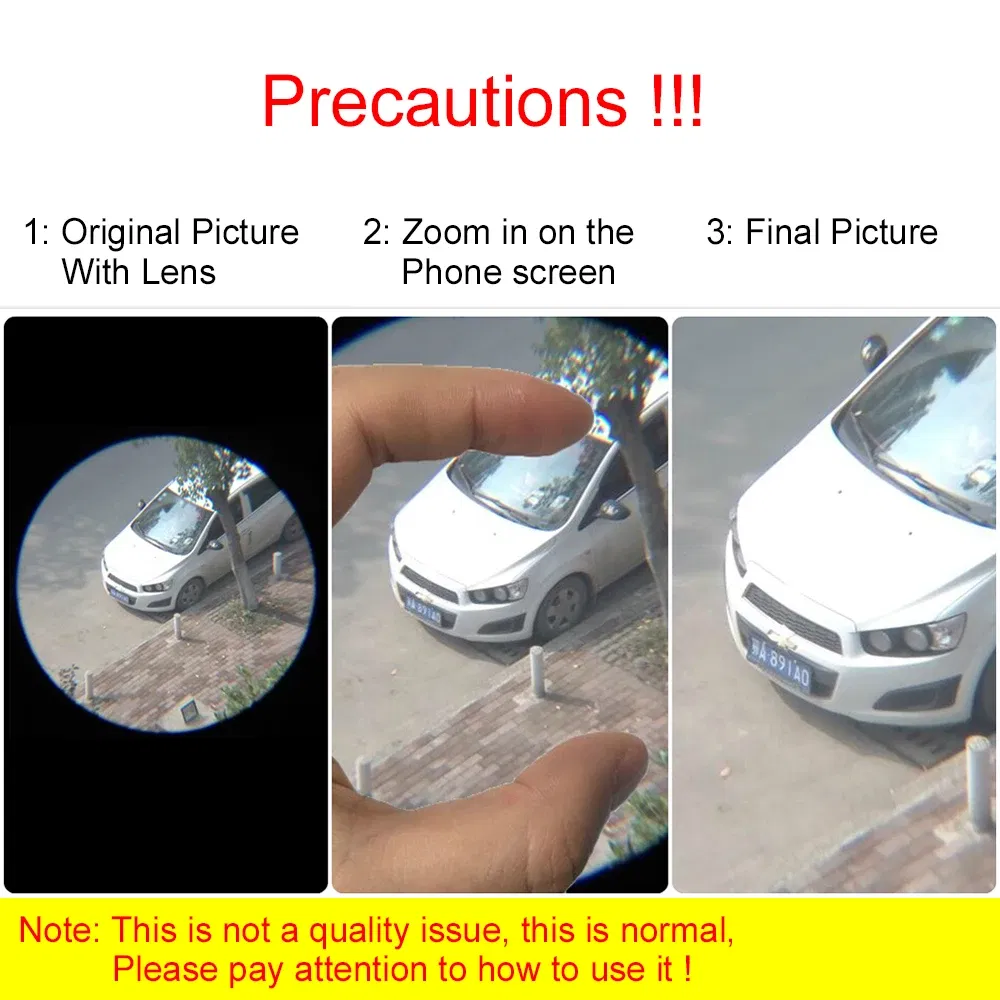 Color: Blue - Universal 40X60 Optical Glass Zoom Telescope Telephoto Mobile Phone Lens For iPhone 8 11 Huawei Samsung All Smartphones Lenses