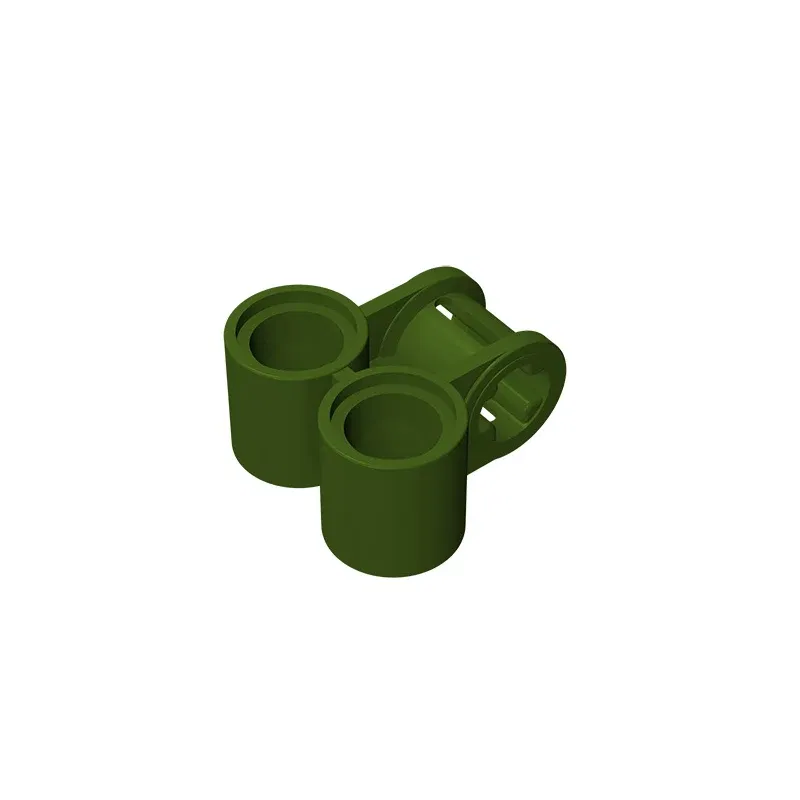 Color: black - Gobricks GDS-927 Technical, Axle and Pin Connector Perpendicular Double compatible with lego 32291 pieces of children's DIY