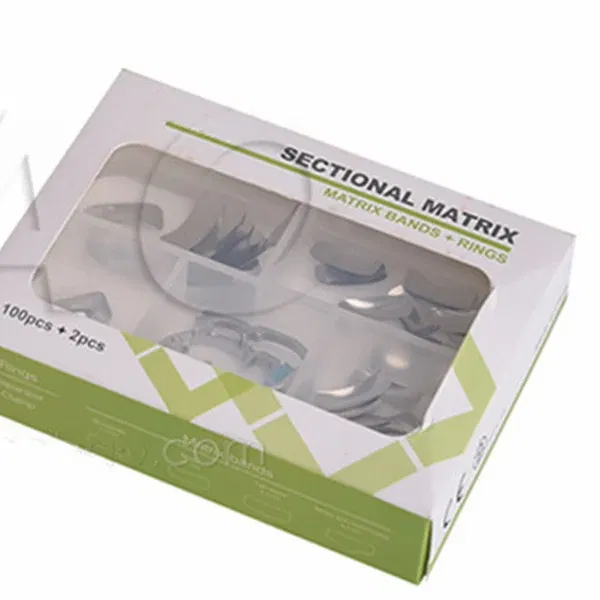 Color: Red - Dental Bean Flap Forming Tablet  dental materials Dental Matrix Sectional Cntoured Metal Matrices Full Kit