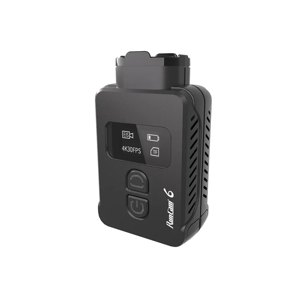 Color: WHITE - RunCam 6 4K 30FPS FPV Action Sport Camera