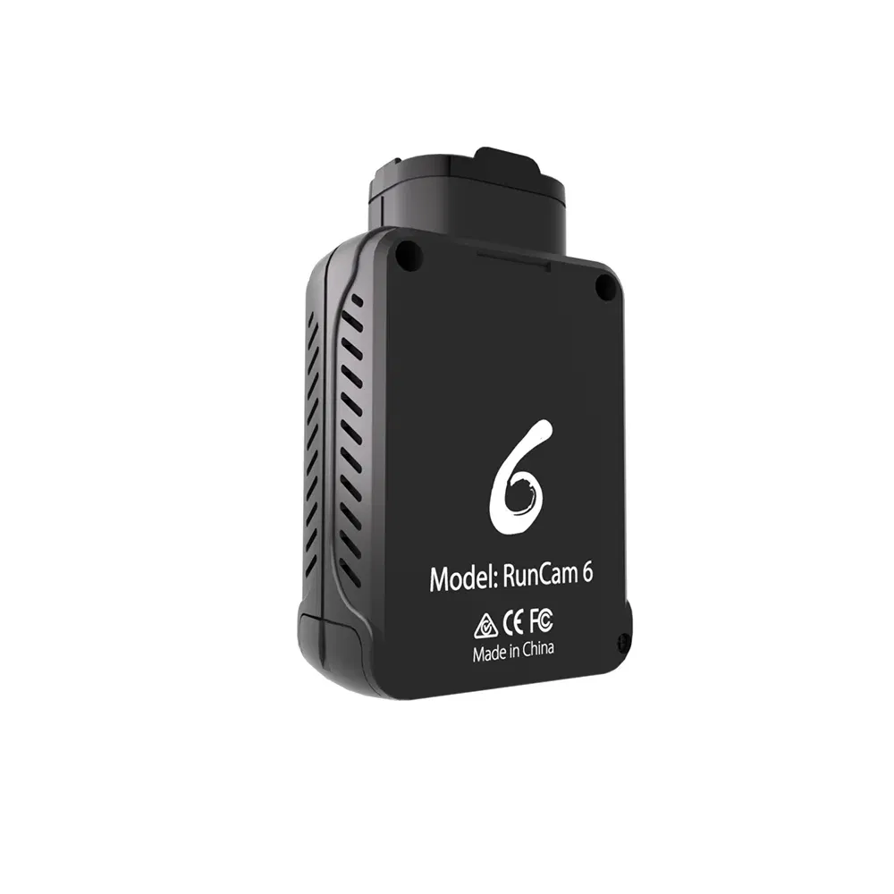 Color: WHITE - RunCam 6 4K 30FPS FPV Action Sport Camera