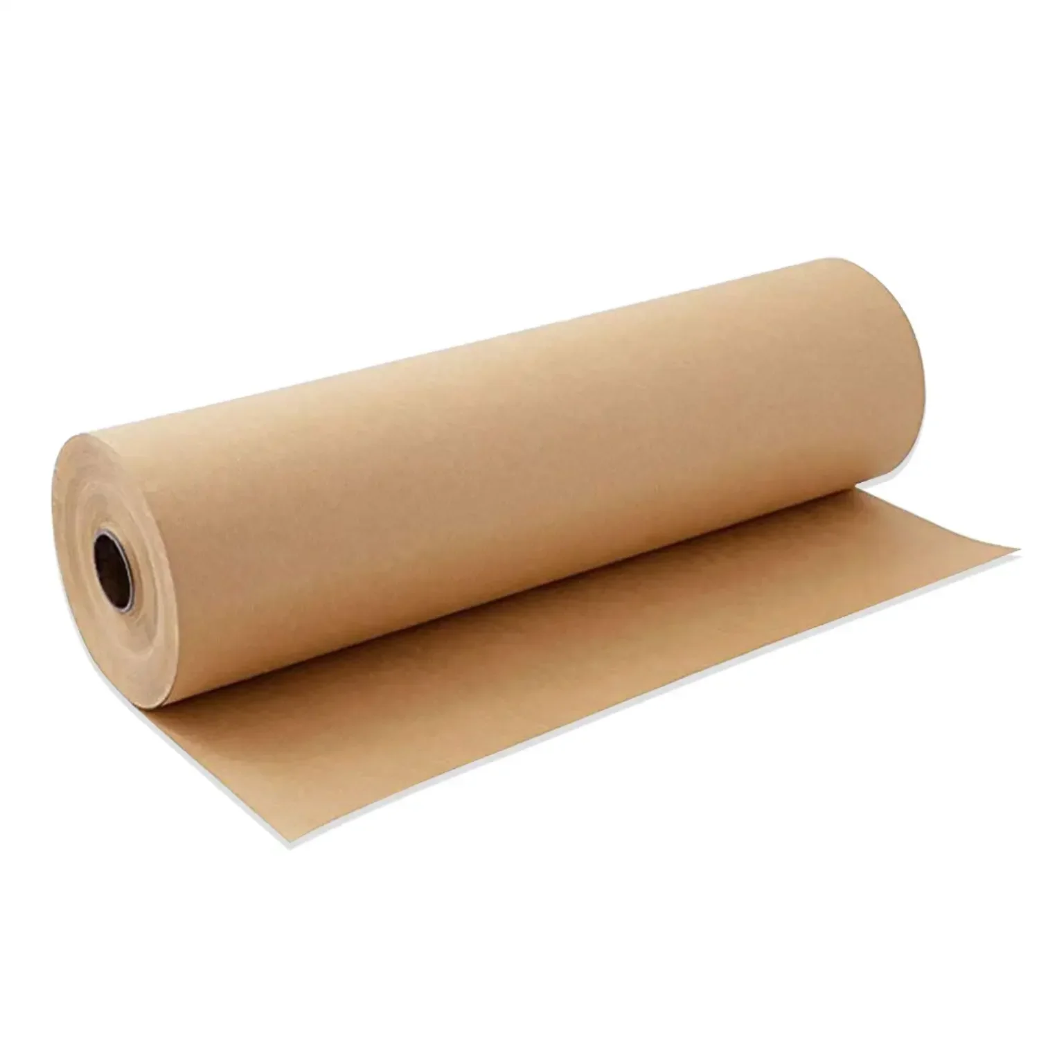 Color: WHITE - Brown kraft Paper Rolls, Gift Wrapping, Wrapping Paper, Shipping, Bulletin Boards, Crafts, DIY Making